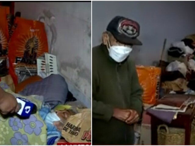 No tienen dinero para pagar alquiler: ancianos duermen en la calle tras ser desalojados de cuarto