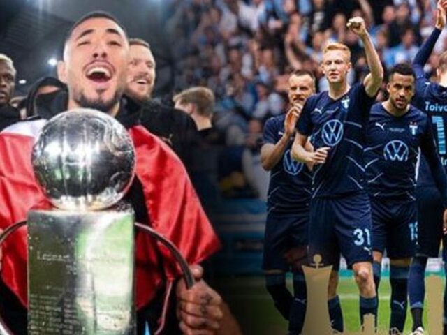 Malmö FF: Sergio Peña se coronó campeón de la Copa de Suecia