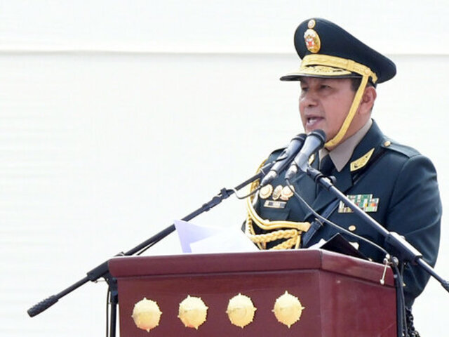 Luis Vera Llerena es el nuevo comandante general de la Policía Nacional del Perú