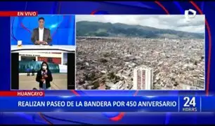 Huancayo: Celebra su 450 aniversario de la ciudad con gran festividad