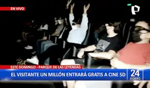 ¡ATENCIÓN CINÉFILOS! Visitante un millón ganará entrada gratis a cine 5D