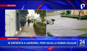 Barranco: Extranjeros en mototaxi asaltan a mujer y la arrastran por la pista