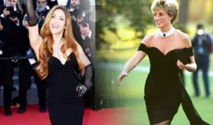 El vestido de la venganza: Shakira usa sensual prenda al estilo Lady Di
