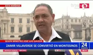 José Luis Gavidia: "Zamir Villaverde se ha vuelto el señor Montesinos"