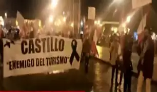 Así fue la marcha contra el gobierno de Pedro Castillo en las regiones del Perú