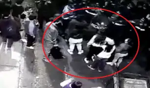 Mesa Redonda: tres fiscalizadores heridos tras enfrentamientos con comerciantes ambulantes