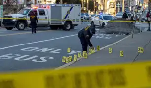 Tres muertos y 13 heridos, varios de ellos en estado grave, deja balacera en Filadelfia
