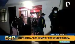 PNP desarticula a 'Los Kempes': clan familiar se dedicaría al tráfico ilícito de drogas en Chiclayo