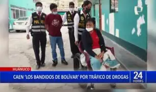 Huánuco: Detienen a “Los Bandidos de Bolívar” por tráfico de drogas