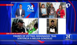 Caso Melisa González Gagliuffi: Padres de las víctimas se pronuncian tras sentencia dictada
