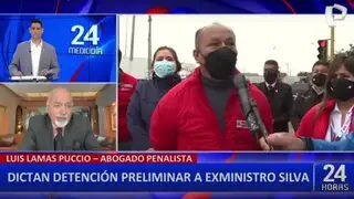 Lamas Puccio sobre exministro Juan Silva: "No descarto la posibilidad de fuga"
