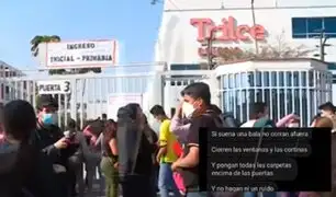 Alarma en colegio Trilce: reportan tiroteo en sede escolar de Los Olivos