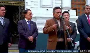 ¿División o estrategia? Disidentes de Perú Libre forman nueva bancada Perú Bicentenario