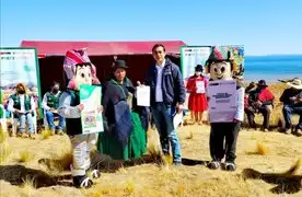 Sunarp inscribió 1 448 títulos de propiedad rural en beneficio de agricultores que viven cerca al Lago Titicaca