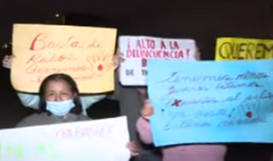 Chorrillos: vecinos denuncian que falta de pistas y alumbrado público propician robos