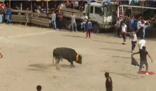 Ayacucho: Realizan corrida de toros sin permiso de la municipalidad y deja cinco personas heridas