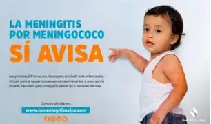 Lanza campaña para prevenir la Meningitis  en todo el Perú