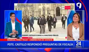 Pérez Tello sobre presentación de Castillo en Fiscalía: creo que tendremos evasivas y mentiras