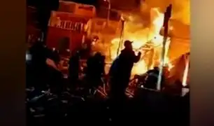 Incendio en Puno: Diez viviendas afectadas tras siniestro en la Rinconada