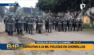 Escuela de oficiales de Chorrillos: capacitan a 24 mil policías para atender denuncias ciudadanas