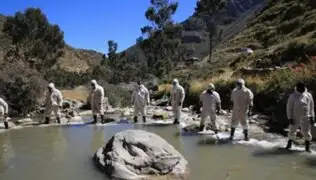 Derrame de zinc: Empresa minera reporta avance en la limpieza del río Chillón y áreas afectadas