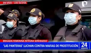 Brigada femenina reduce índices de prostitución en Los Olivos