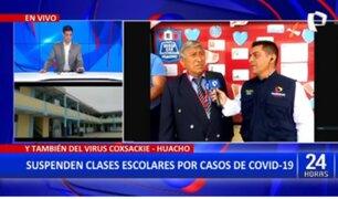 Huacho: Suspenden clases escolares por casos de Covid-19 en estudiantes