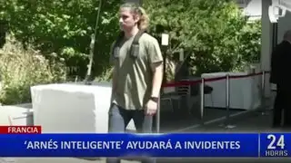 Crean "arnés inteligente" para ayudar a invidentes