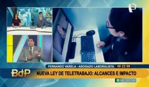 Nueva Ley de Teletrabajo: Alcances e impacto que tendrán en el sector público y privado