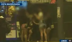 Lince nuevamente tomada por la prostitución: decenas de meretrices invaden jirón Risso