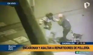 Motorizados en la mira de los delincuentes: Repartidor de pollería fue asaltado en Chorrillos