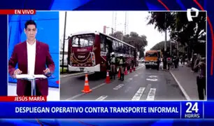 Jesús María: operativo sorprende a buses que no respetan paraderos oficiales
