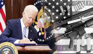 EEUU: Joe Biden firma ley bipartidista para regulación de armas de fuego