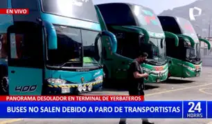 Yerbateros: varios buses interprovinciales están retomando funcionamiento