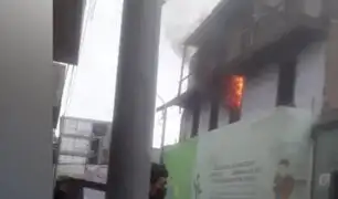 Barrios Altos: Reportan incendio en inmueble clausurado conocido como "El Buque"