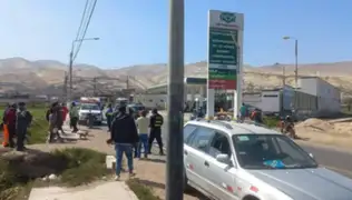 Arequipa: Motociclista fallece tras impactar contra otro vehículo en carretera