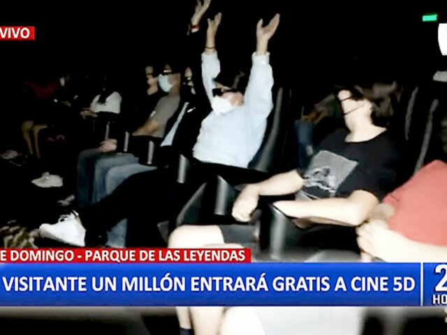 ¡ATENCIÓN CINÉFILOS! Visitante un millón ganará entrada gratis a cine 5D