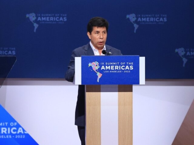 Presidente Castillo pide hacer frente al "autoritarismo, corrupción y grupos antidemocráticos"