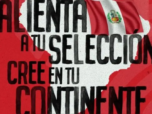 Se pone la camiseta bicolor: Conmebol le envía todo su apoyo a la Selección Peruana