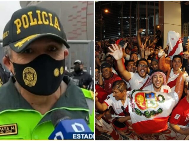 Previas del Perú vs. Australia: Desplegarán a más de 100 mil policías para garantizar el orden público