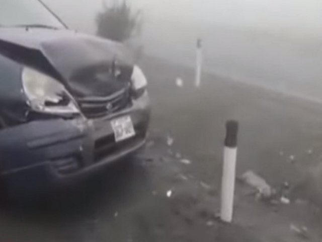Huaral: densa neblina en Variante de Pasamayo provoca varios accidentes de tránsito