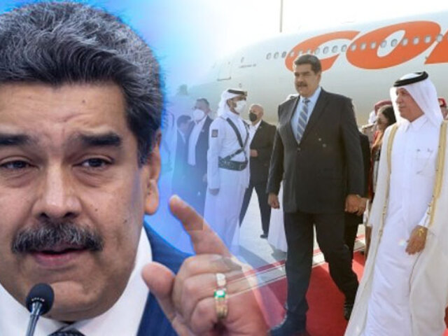 Nicolás Maduro llega de sorpresa a Qatar
