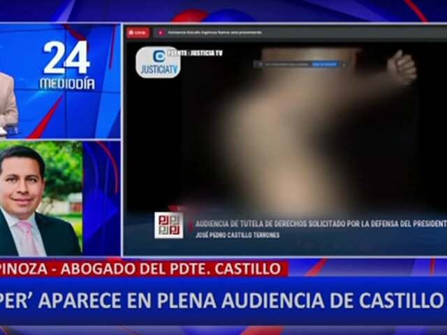 Abogado de Pedro Castillo dice que una persona ajena a su estudio compartió video de stripper