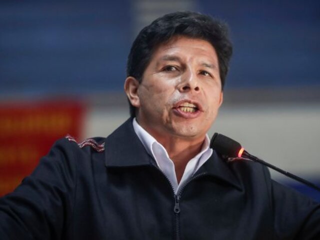 Castillo anuncia que responderá a pedido de Perú Libre para que renuncie a su militancia