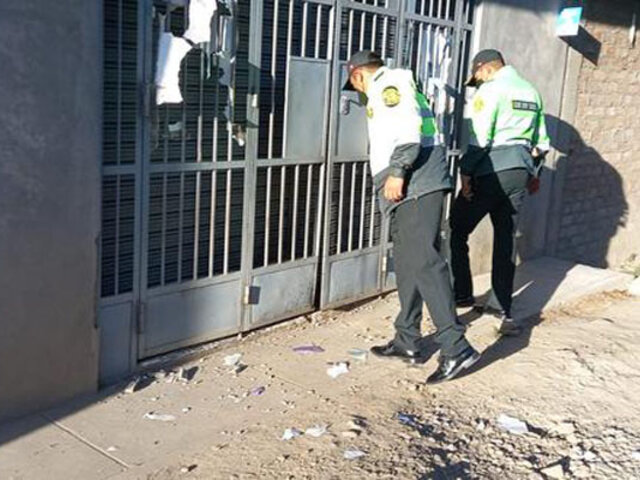 Huancayo: extorsionadores hacen estallar granada en licorería para amedrentar a propietaria
