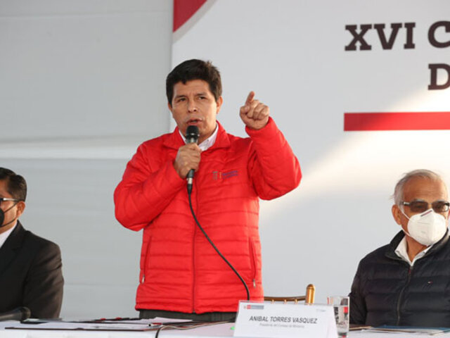 Presidente Castillo anuncia nuevo censo nacional para actualizar datos sobre sectores más necesitados