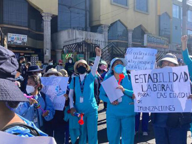 Arequipa: Diversas protestas se registran durante sesión del Consejo de Ministros Descentralizado