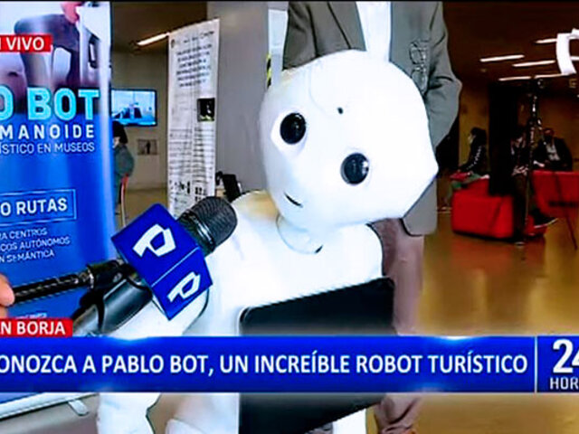 Arequipa: “Pablo Bot”, conozca el primer robot humanoide peruano