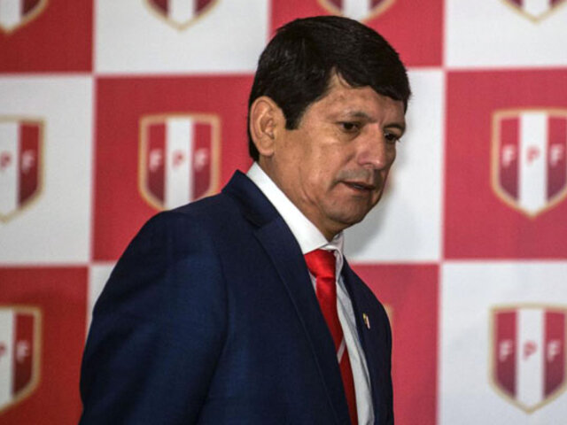 Presidente de la FPF: Agustín Lozano fue absuelto del presunto delito de negociación incompatible