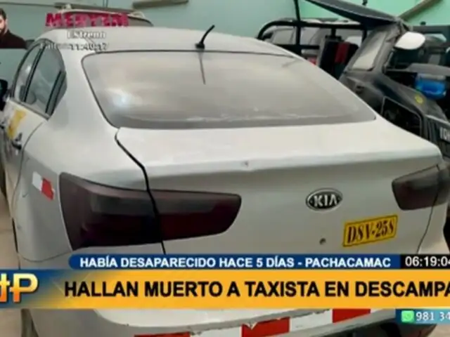 Su auto tenía orificio de bala: hallan muerto a taxista tras estar desaparecido cinco días